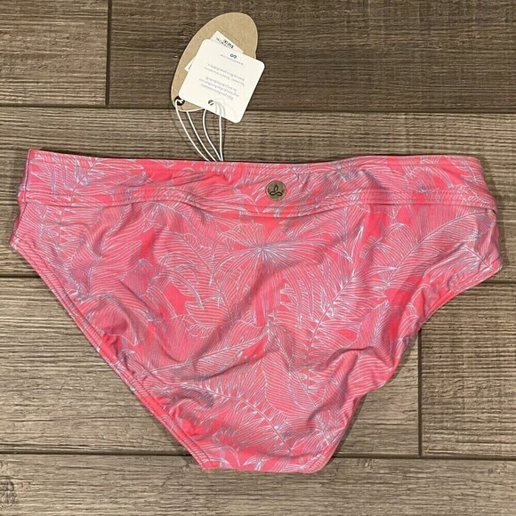 Prana Papaya Fronda Ramba Bottom Bikini Swim Bottom Womens Small Pink NEW - Picture 11 of 12